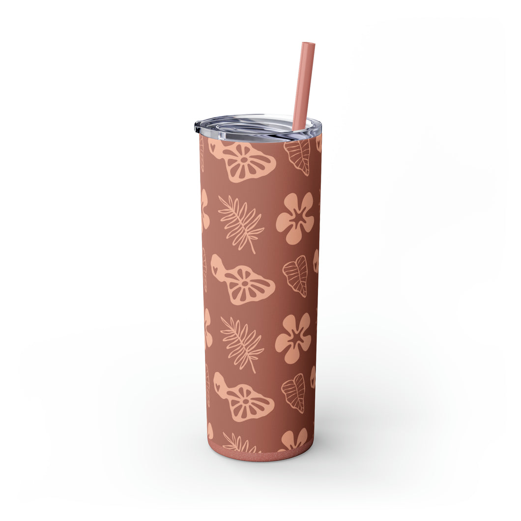 Tumbler with Straw, 20oz (Sarcreate Mauve)